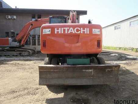 Колесник Hitachi 190, 2009 г, 20 т, 2 ковша, доп. линии