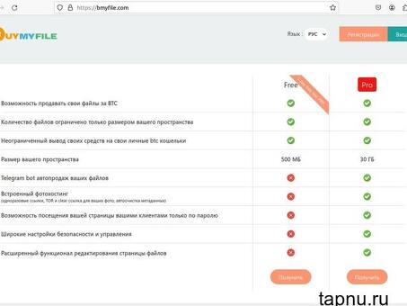 Файлообменник. Заработок на продаже файлов