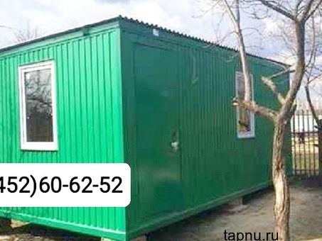Бытовки для стройки и дачи с утеплением.