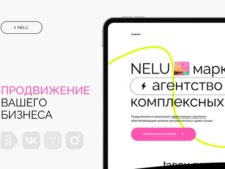 Интернет-маркетинг и продвижение вашего бизнеса | NELU agency