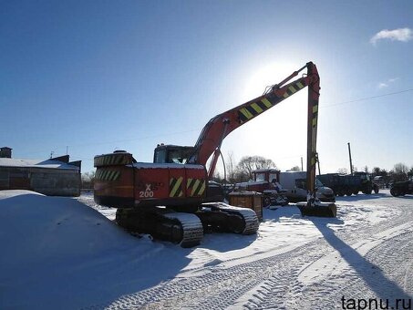 Длиннорукий экскаватор Hitachi 200, 16 м, 2014 г., LONG REACH