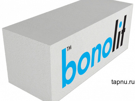 Газобетонный блок Bonolit пеноблок 100x250x600 мм