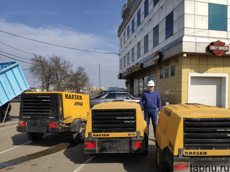 Прокат эффективных дизельных компрессоров